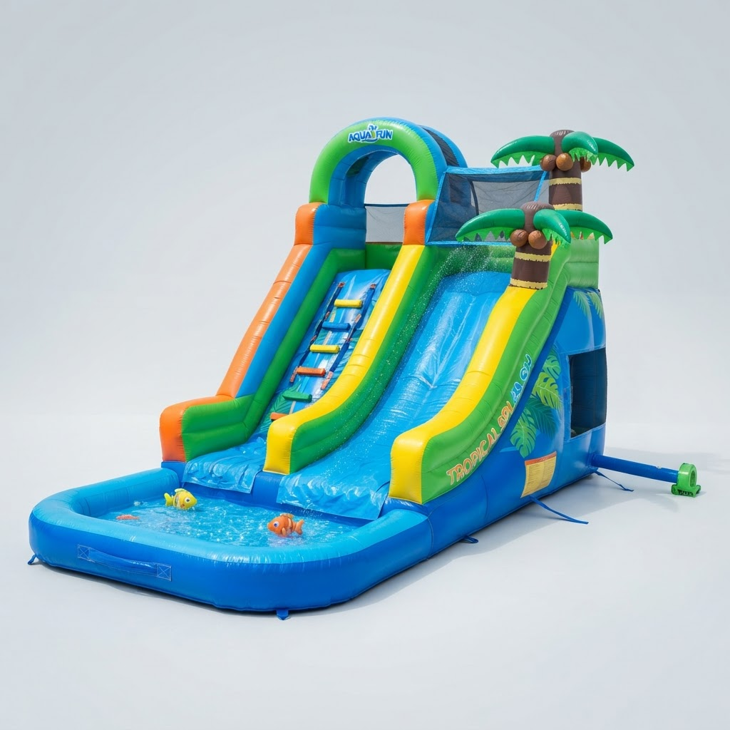 Tropical Wave Water Slide